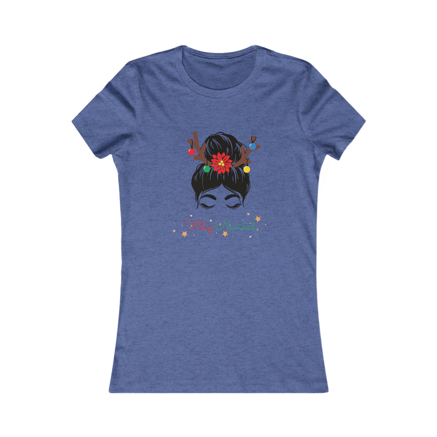Feliz Navidad Women's Fitted Favorite Tee