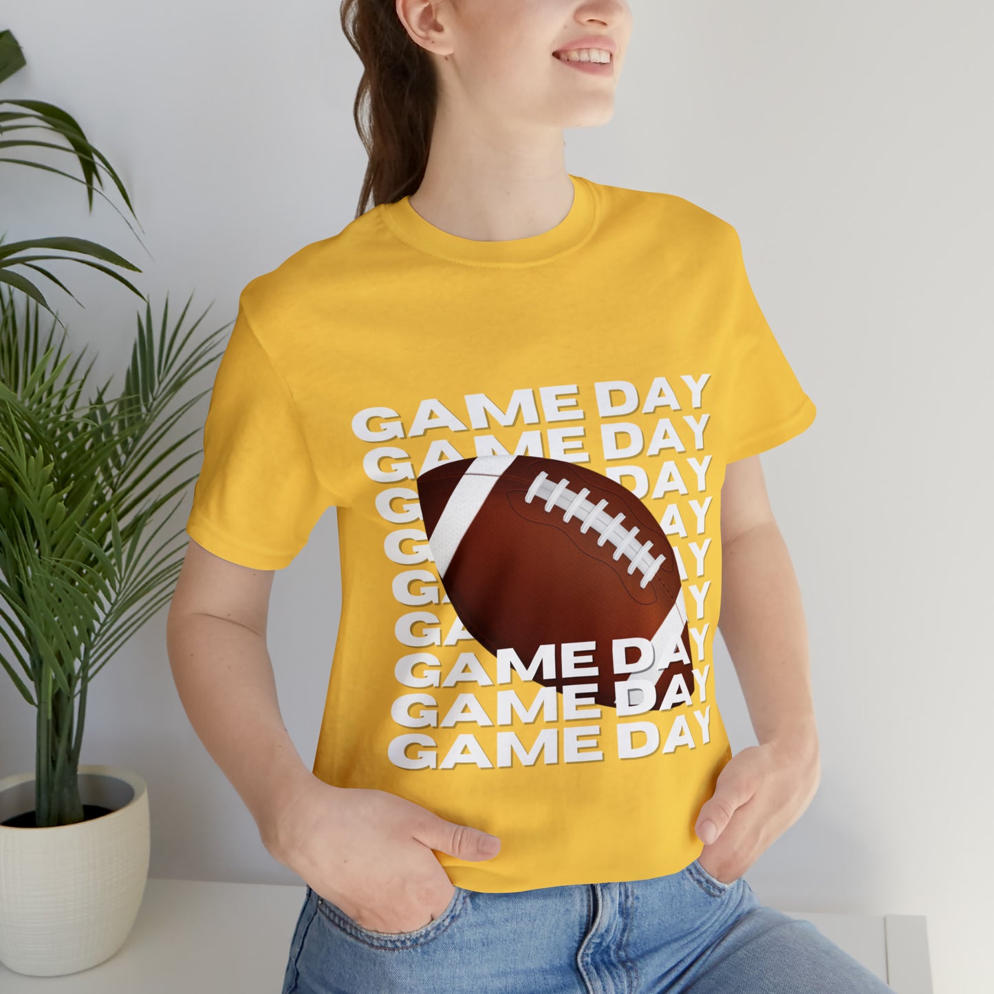 Game Day Football Unisex Jersey Short Sleeve Tee