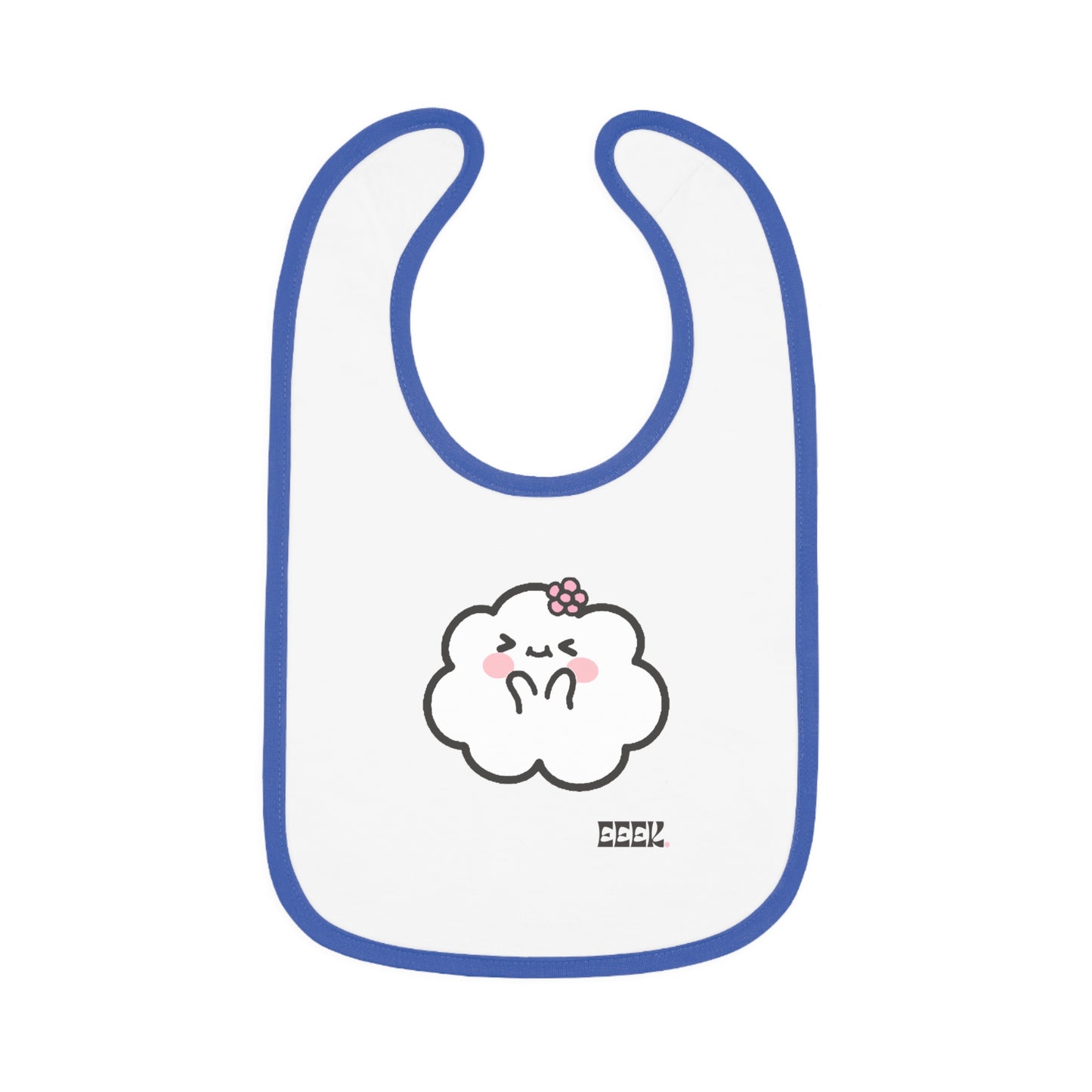 Eeek- Cumulo Cuties Baby Contrast Trim Jersey Bib