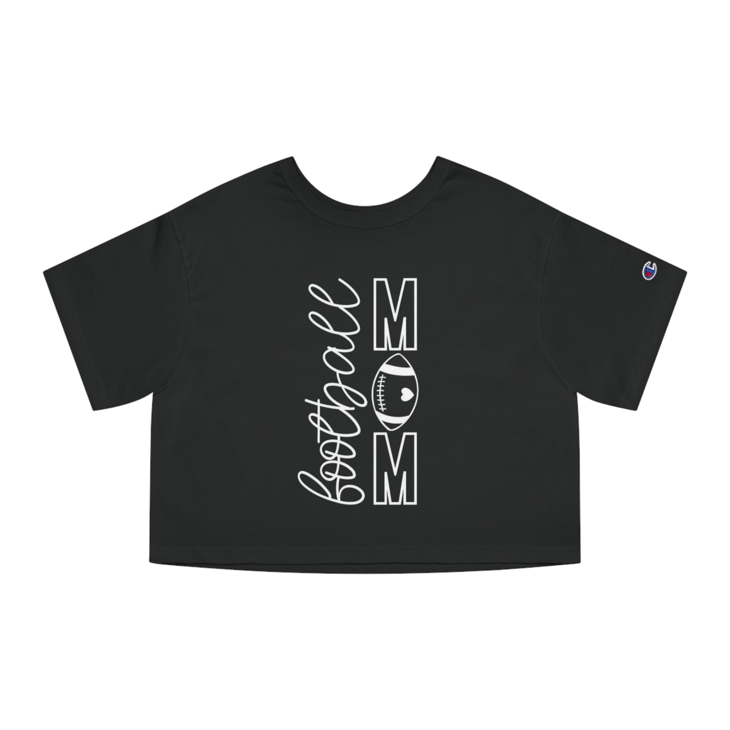 Football Mom Cropped T-Shirt