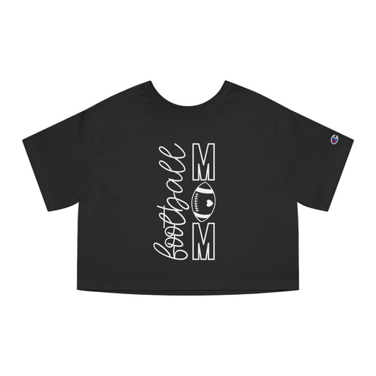 Football Mom Cropped T-Shirt
