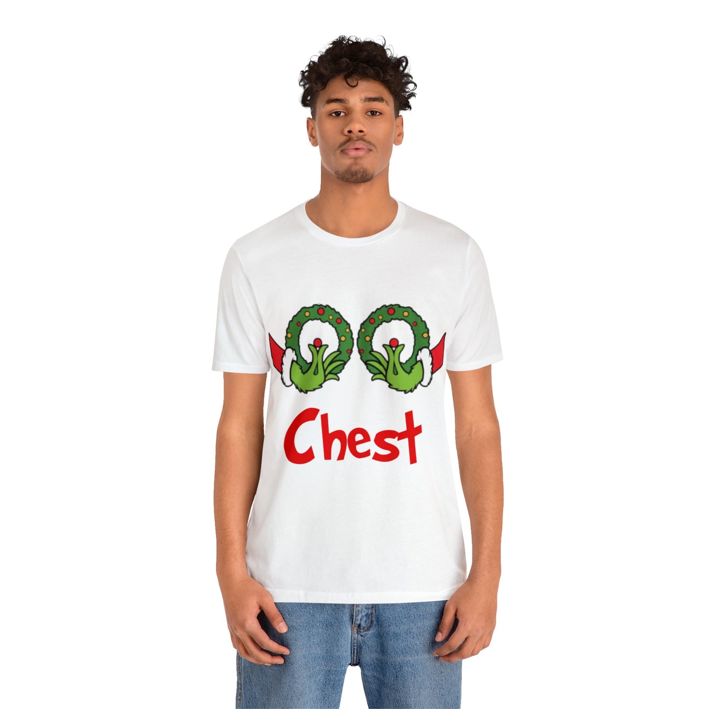 Grinch Couples T-shirt (Chest) Unisex Jersey Short Sleeve Tee