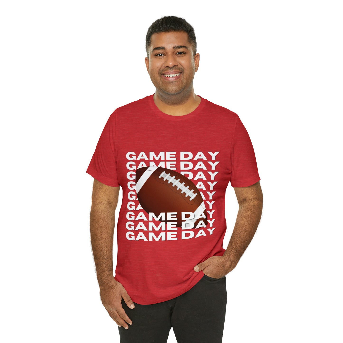Game Day Football Unisex Jersey Short Sleeve Tee