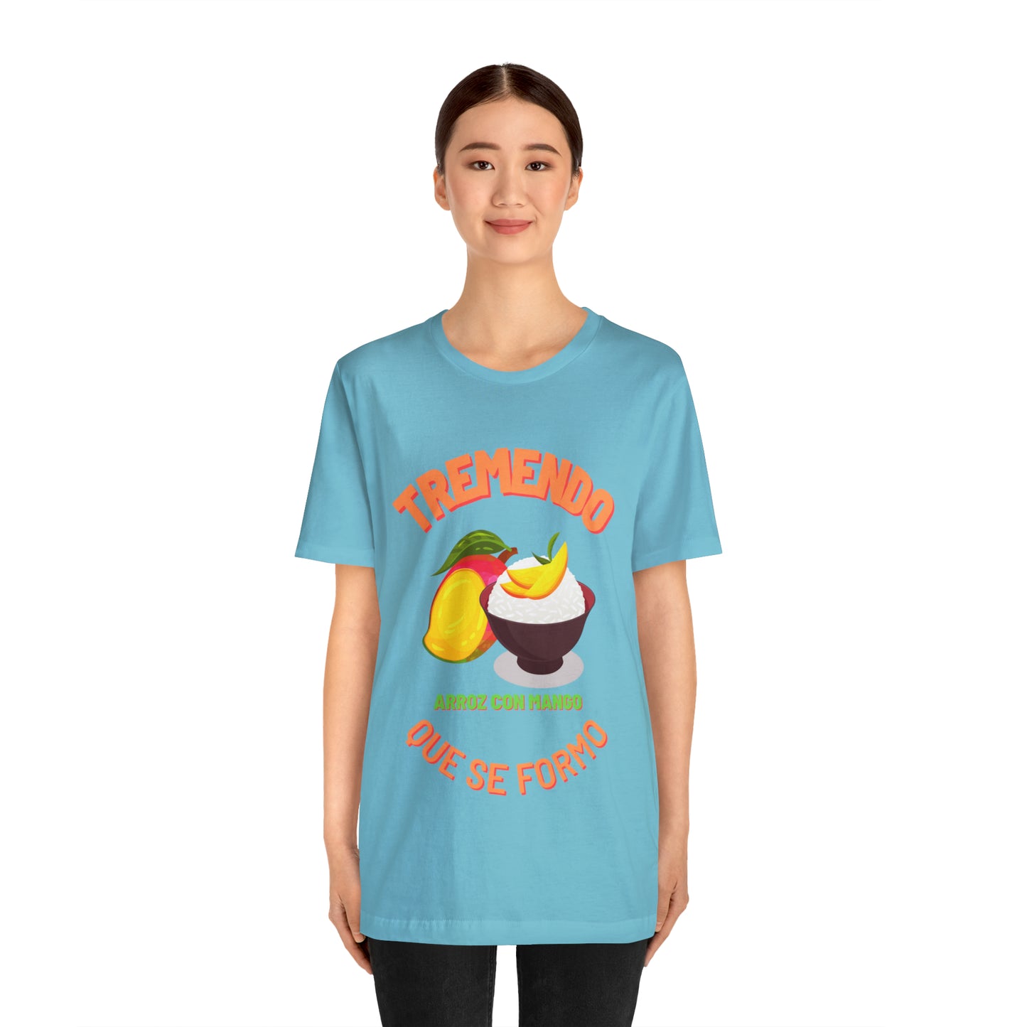 Tremendo Arroz Con Mango Que Se Formo -Unisex Jersey Short Sleeve Tee