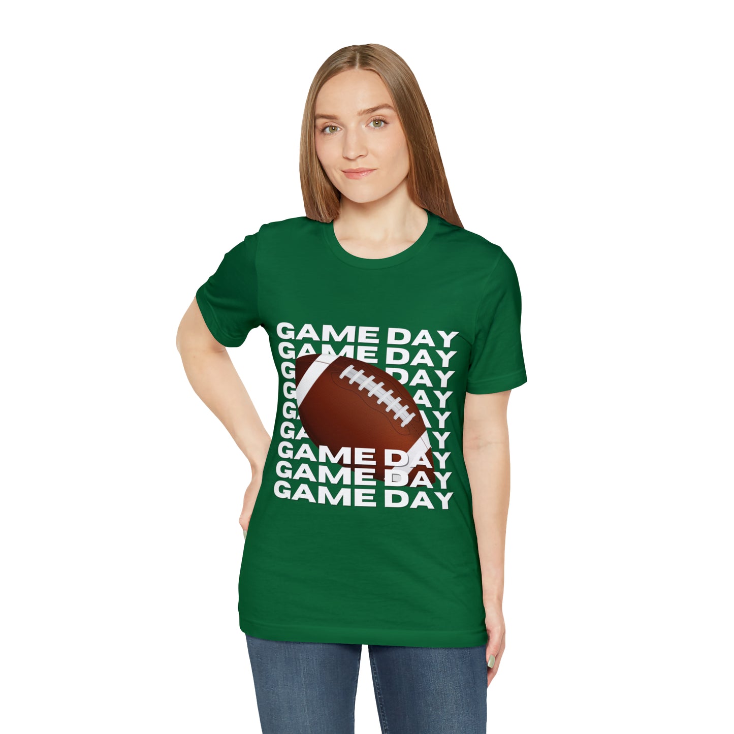 Game Day Football Unisex Jersey Short Sleeve Tee