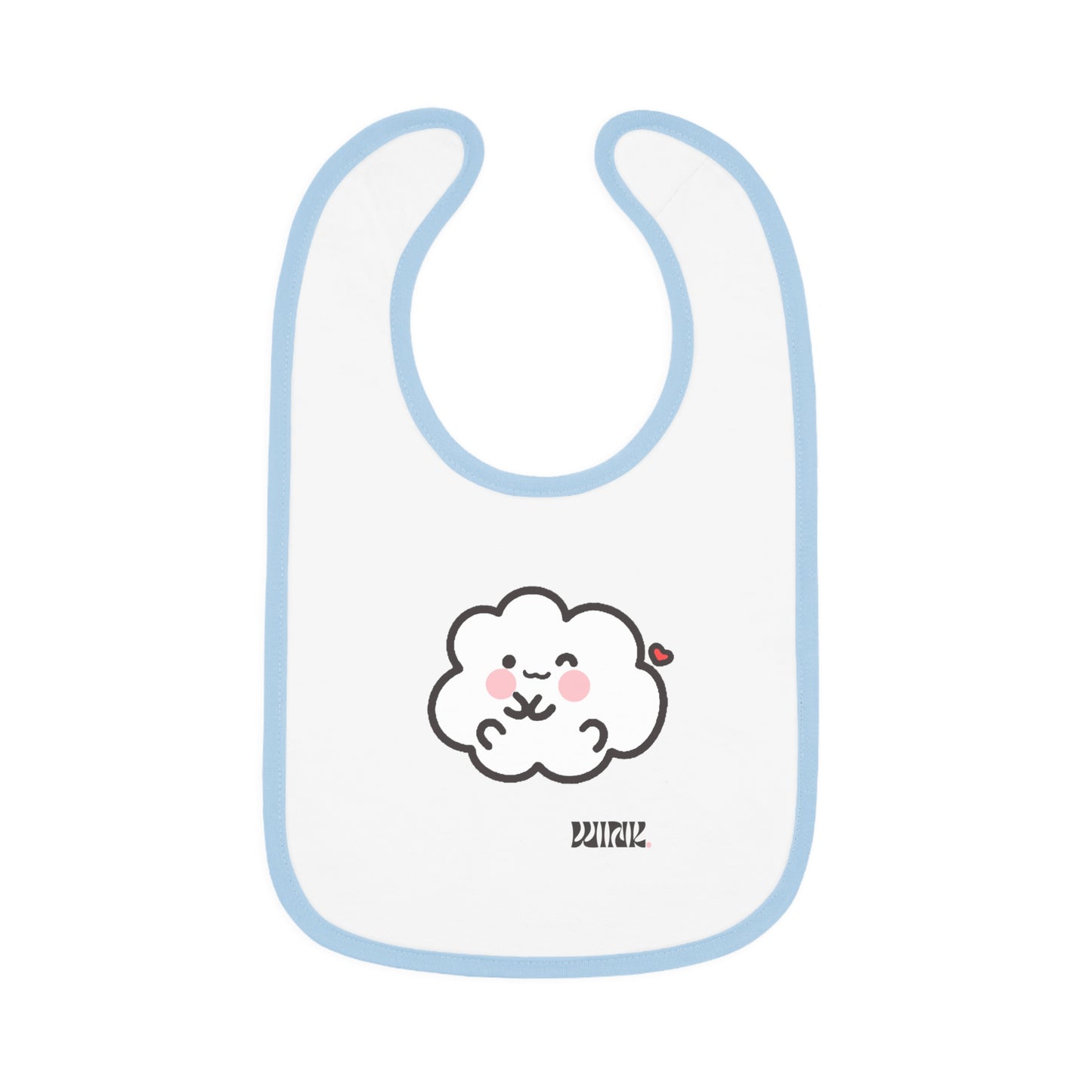 Wink- Cumulo Cuties Baby Contrast Trim Jersey Bib