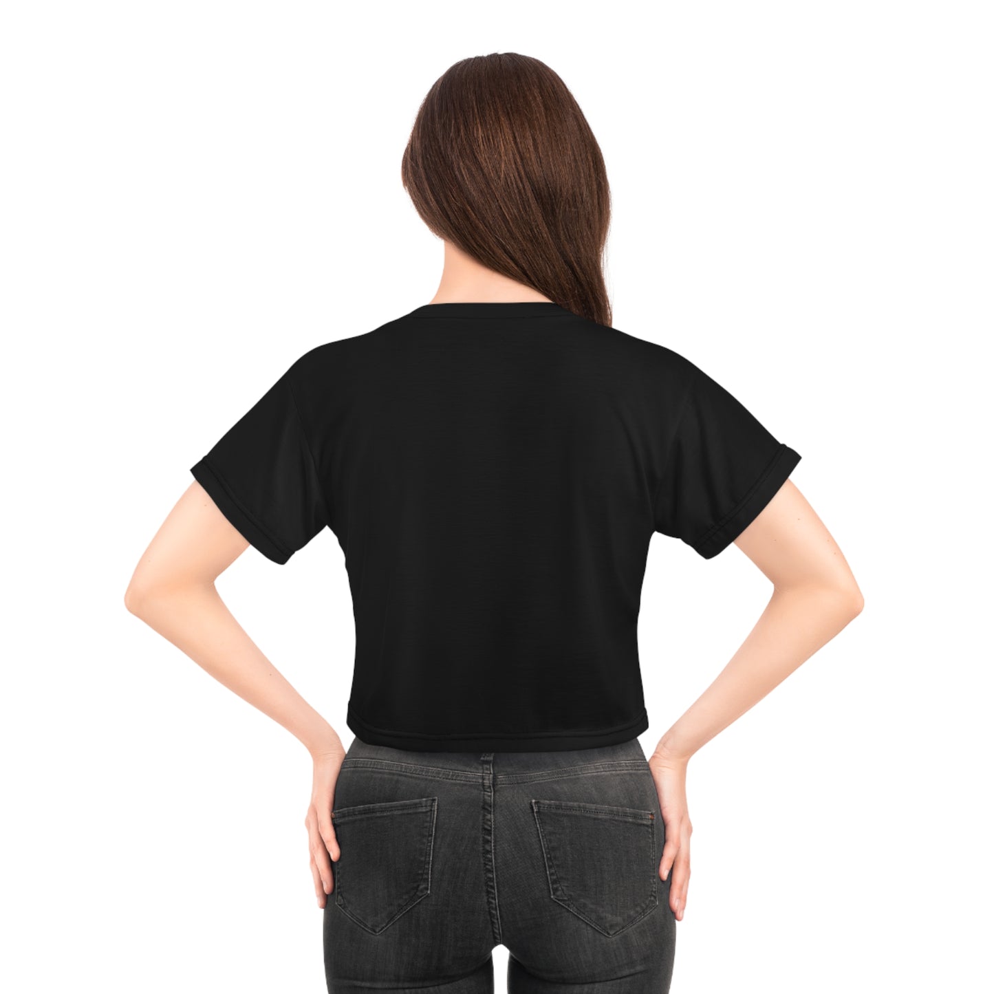 Women's FL Ugly Sweater -AOP Crop Tee