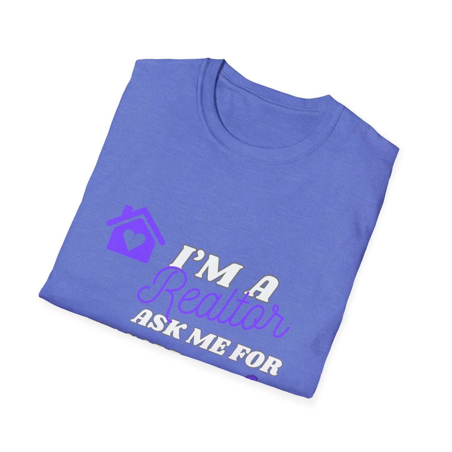 I'm a Realtor Ask me for my card - Perfect for Open Houses and Real Estate Events (purple)