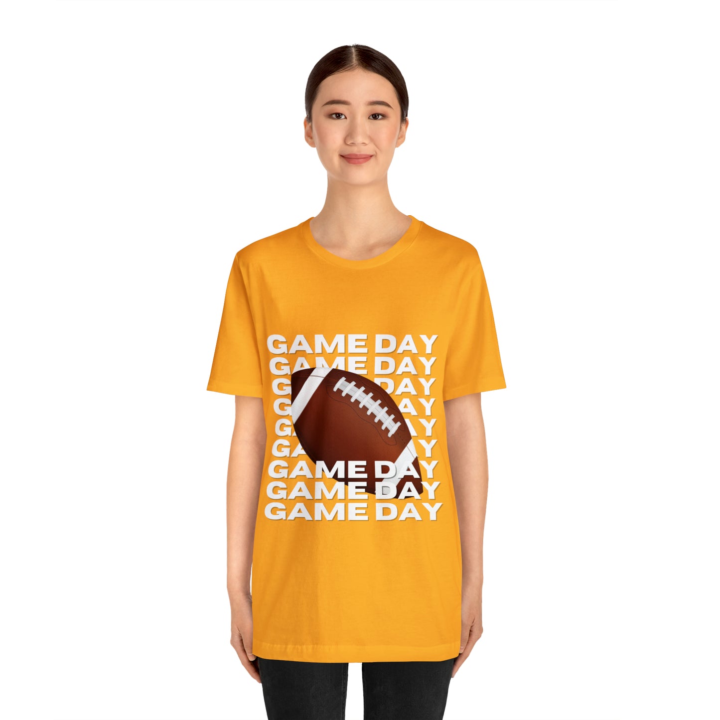 Game Day Football Unisex Jersey Short Sleeve Tee