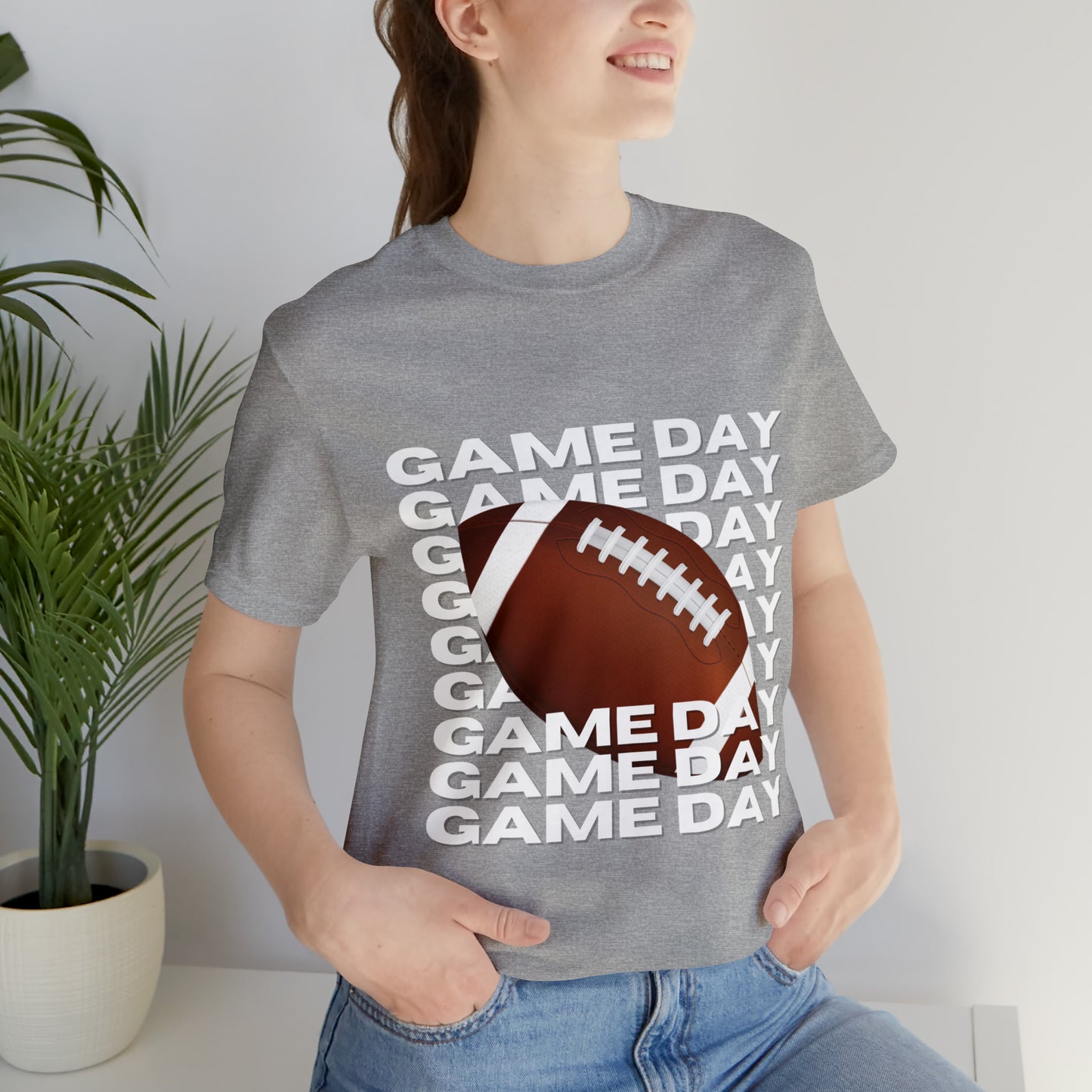 Game Day Football Unisex Jersey Short Sleeve Tee
