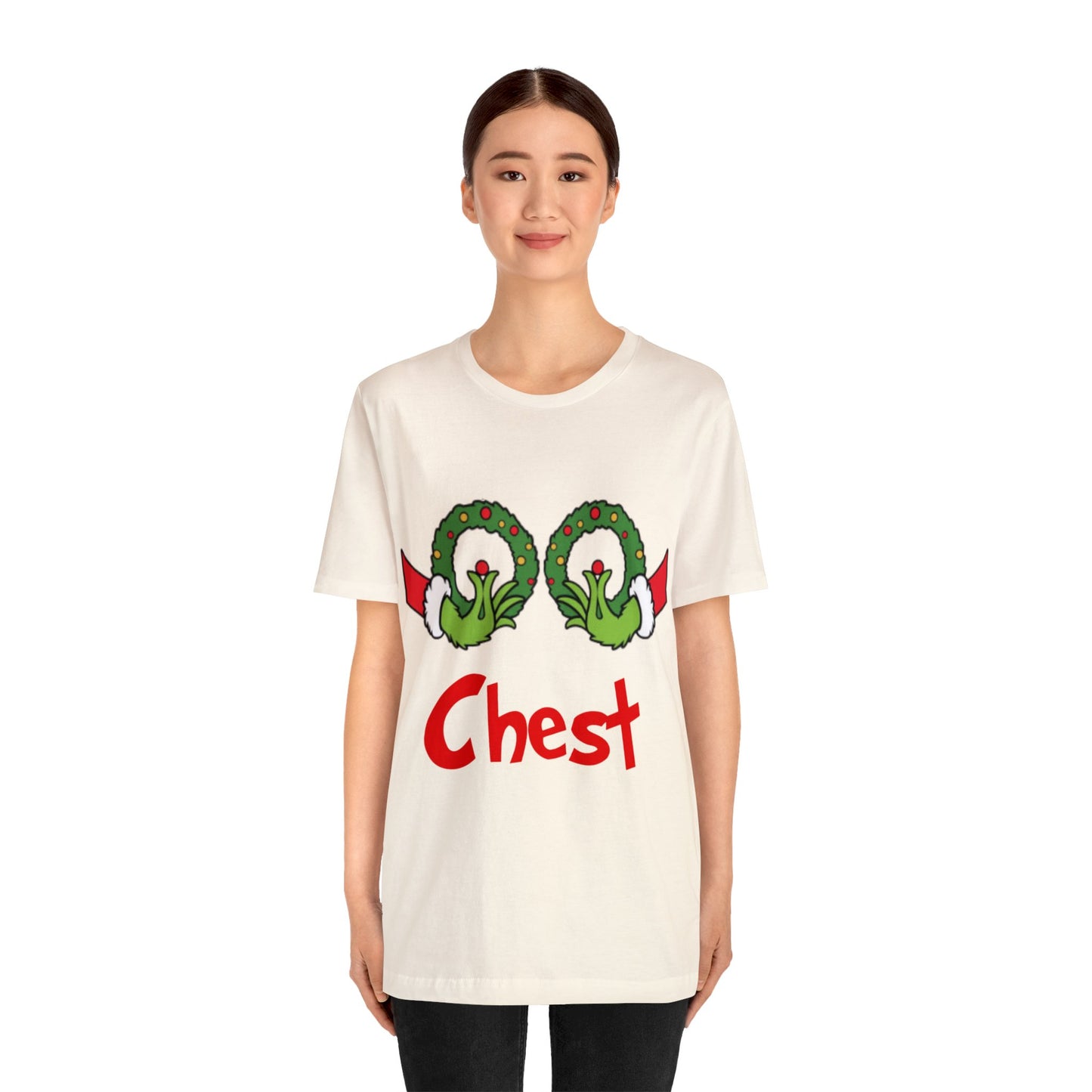 Grinch Couples T-shirt (Chest) Unisex Jersey Short Sleeve Tee
