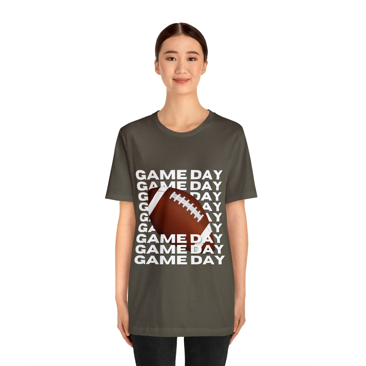 Game Day Football Unisex Jersey Short Sleeve Tee