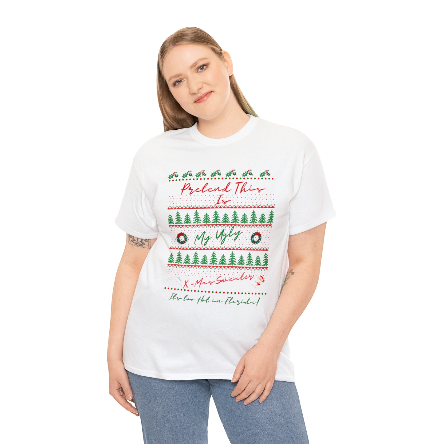 FL Ugly Sweater Unisex Heavy Cotton Tee