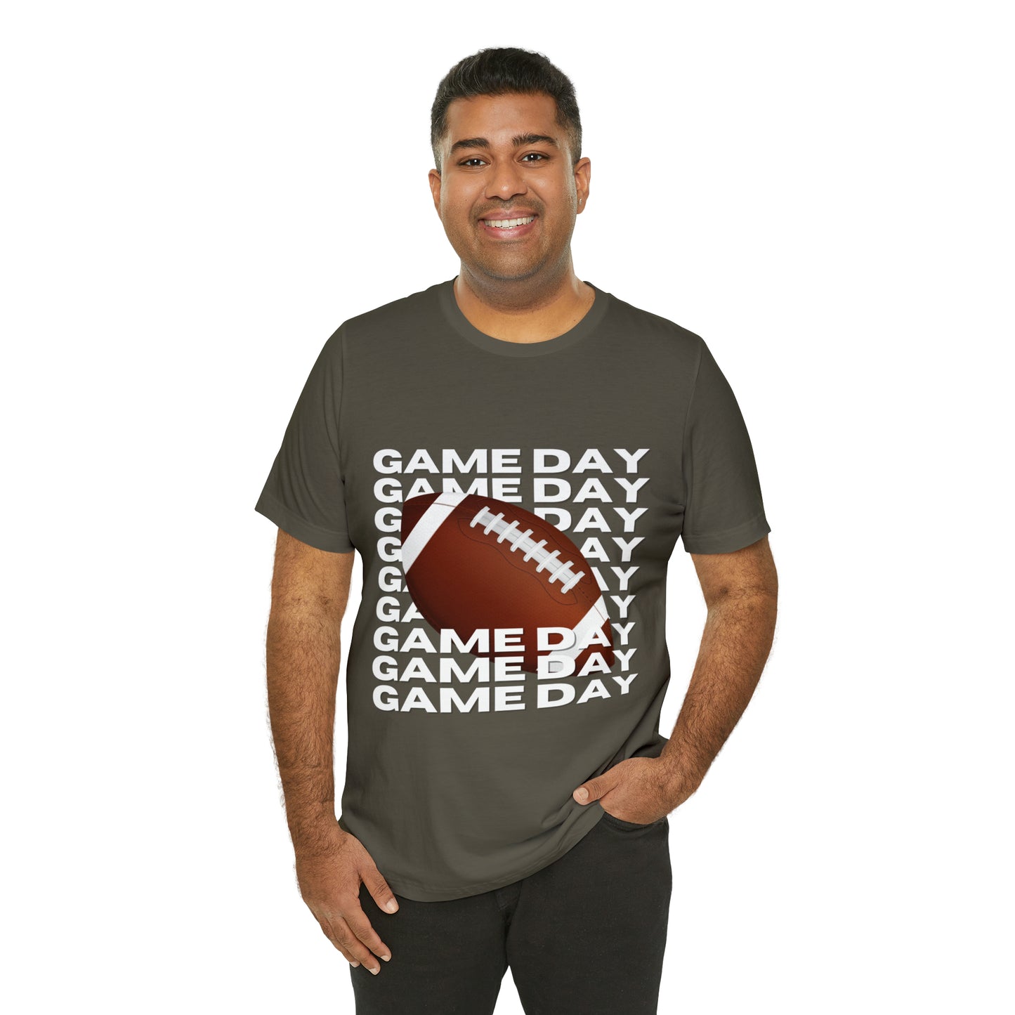 Game Day Football Unisex Jersey Short Sleeve Tee