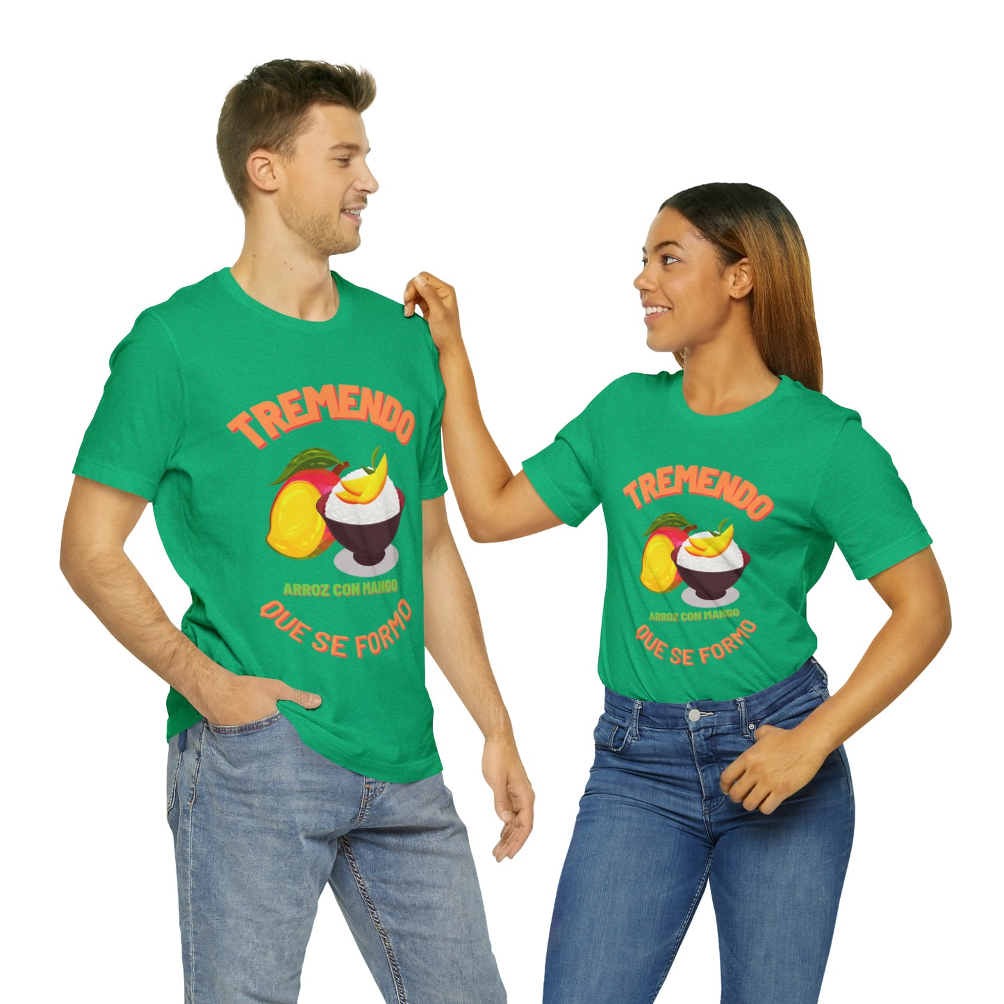Tremendo Arroz Con Mango Que Se Formo -Unisex Jersey Short Sleeve Tee