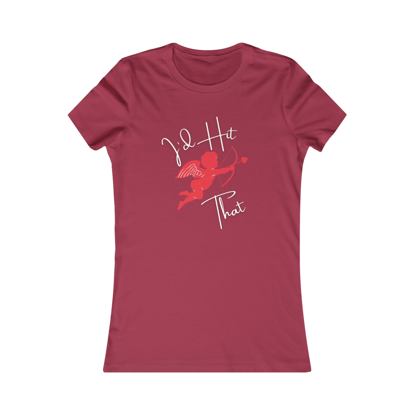 Valentine's Day T-Shirt - I'd Hit That - Cupid