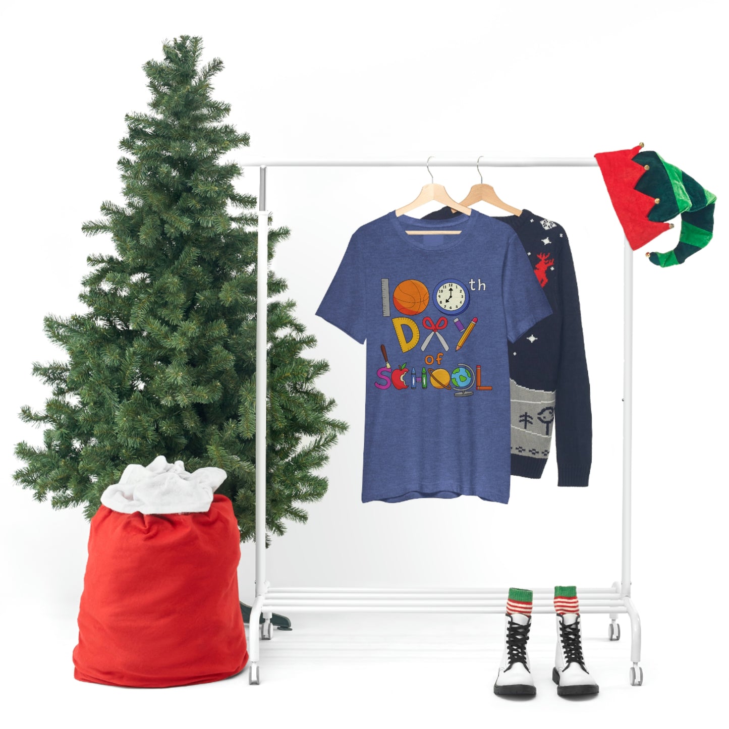100th Day of School Teacher T- Shirt - Unisex Jersey Short Sleeve Tee